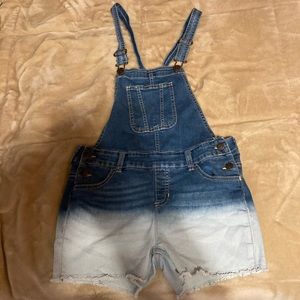 Girls Short Overalls